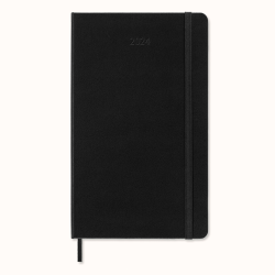 Moleskine® Hard Cover Large 12-Month Weekly 2024 Planner