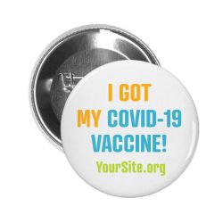 Covid-19 Vaccine Button