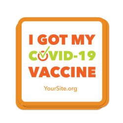 Covid-19 Vaccine Check Sticker