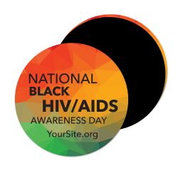 National Black HIV/AIDS Mosaic Magnet