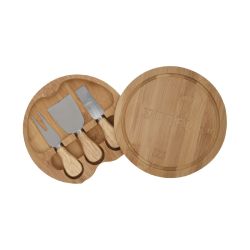 Piece Bamboo Cheese Server Kit - Dining Out For Life