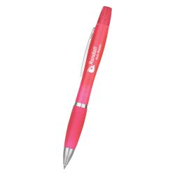Pink Antimicrobial Pen Highlighter
