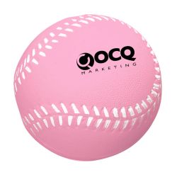 Pink Baseball Stress Reliever