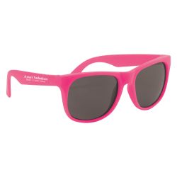 Pink Two-Tone Value Sunglasses
