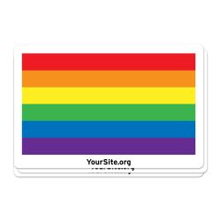 Pride Rainbow Flag Sticker