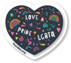 Pride Squiggles Collection Stickers