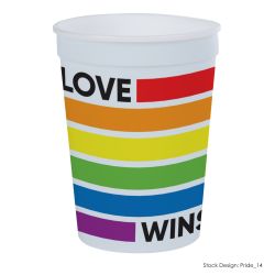 Rainbow Pride Big Game Cup - Full Color Print