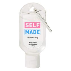 Self Made Transgender Hand Sanitizer Carabiner