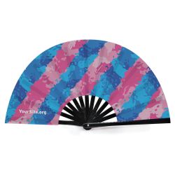 Trans Painted Snap Fan