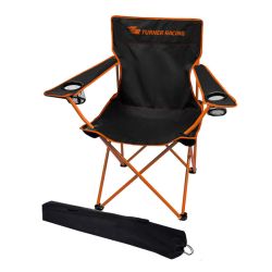 Two-Tone Foldable Chair w/ Carrying Bag