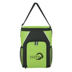 Two-Tone Zipper Cooler Bag
