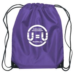 U=U Drawstring Bag