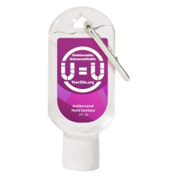 U=U Hand Sanitizer Carabiner