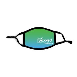 Vaxxed Adjustable 3 Layer Mask - Full Color