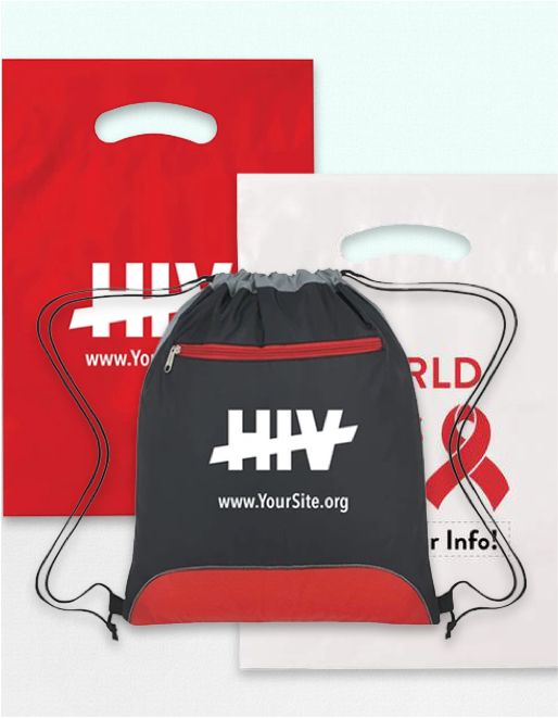 HIV Aids Awareness Bags